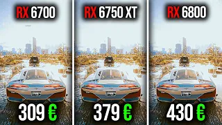 RX 6700 vs RX 6750 XT vs RX 6800 - Test in 8 Games