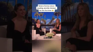 Selena Gomez talks about meeting Jennifer Aniston for the first time  Imagine Eating  🍕 Pizza