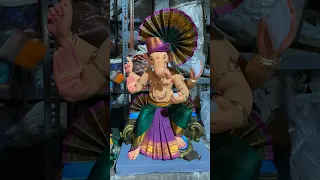 Ganpati Bappa Dhoti Feta work 👏🏼 #ganeshdineshmurtikar #ganesha #ganpatibappamorya #youtubeshorts