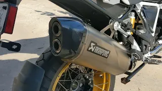Sound Check: 2020 BMW R1250GS with Akrapovic exhaust!