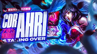 80% WIN RATE TO CHALLENGER... *NEW KOREAN AHRI BUILD*