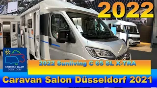 2022 Sunliving C 65 SL X TRA by Adria  Interior Exterior Walkaround Caravan Salon Düsseldorf 2021