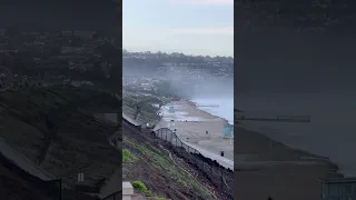 Redondo Beach Surf Storm | January 2023 Big Wave Beach Los Angeles County