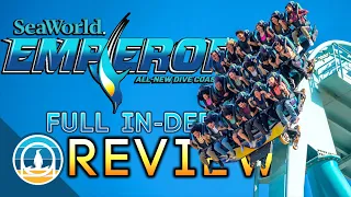 Emperor Full In-Depth Review | California's Tallest & Fastest Dive Coaster at SeaWorld San Diego