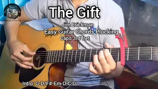 The Gift by Jim Brickman | Easy Guitar Chords Tutorial with lyrics (Plucking)