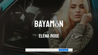 Elena Rose - Bayamón  (Lyrics)