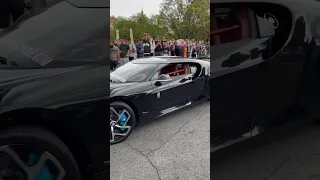 WOMAN drives $16,7M Bugatti La Voiture Noire in Croatia 😮
