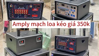 Amply mạch loa kéo công suất 450w micro chống hú hát siêu hay