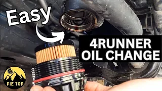 How to change the engine oil on a TOYOTA 4Runner - 2010-2023 (5th Gen)