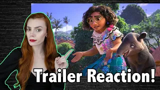 That PUPPY THO?!? Encanto Trailer Reaction!