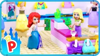 ♥ LEGO Ariel Goes to LUXURY STORE to Buy an Expensive Dress