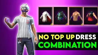 Top 5 No Top Up Dress Combination | Best Dress Combination | Free Fire Dress Combination