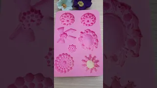 How I made these jewellery for fondant flowers