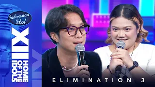 Dikta Sampai Cium Tangan Galuh Saat Samperin Ke Meja! | ELIMINATION 3 | INDONESIAN IDOL 2023