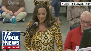 Mom dresses as a cat to combat woke schools