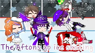 Aftons go ice skating ⛸❄️🌨