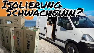 Vanlife: Isolierung nötig ❓ Was man wissen sollte ❄️ ☀️