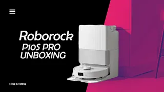 Unboxing Roborock's latest Roborock P10S Pro ( Better performance than Roborock Qrevo MaxV )