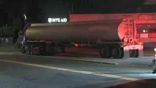 Bucks County crews clean up massive fuel spill at gas station