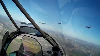 Russian Su-30SM special formation