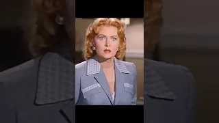 Rhonda Fleming and Arlene Dahl in the color noir Slightly Scarlet (1956)