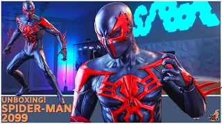 HOT TOYS - Spider-Man 2099 Black Suit - Videogame | Unboxing & Review!