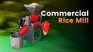 Commercial Rice Mill per hour 450kg-600kg  | Western Agriculture Machinery | Zhengzhou, China