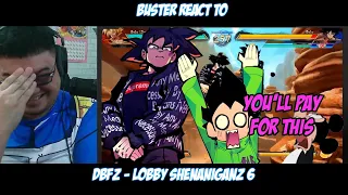 Buster Reaction to DBFZ - Lobby ShenaniganZ 6