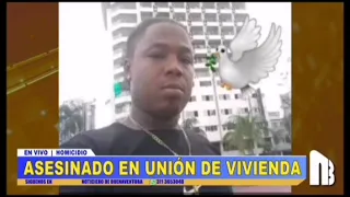 José Efraín Mosquera, víctima de homicidio en Unión Vivienda.