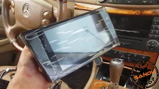 MERCEDES W211 E CLASS ANDROID CARPAD NAVIGATIE 10 INCHI