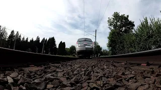 Train runs over my GoPro! 🔊