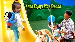 Eden Garden Mall, Anna really enjoy with the Play Ground