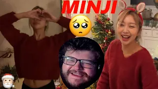 LOCKEY REACTION to SECRET FUN EP.13 MINJI _ 메리-크리 (Merry-Chri) (BoA) Cover 🎅 VERY MINJI CHRISTMAS? 🎅