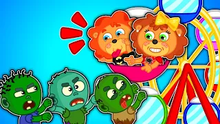 LeonCito | ¡Oh, no! El bebé se convirtió en zombis | Dibujos animados | Video Para Niños