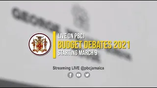 Budget Debates 2021 kicks off March 9, 2021 on PBCJ.... The People's Station!