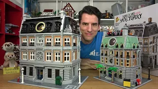 Nur der Preis spielt in der gleichen Liga: Sanctum Sanctorum von Panlos® 613001 und LEGO® 76218