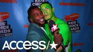 John Cena Reveals Why He Got Slimed More This Year At The 2018 Kids' Choice Awards | Access