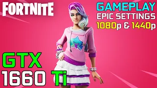 Fortnite Chapter 2 Gameplay | Ryzen 5 3600 + GTX 1660 Ti | 16GB | Epic  Settings | 1080p & 1440p