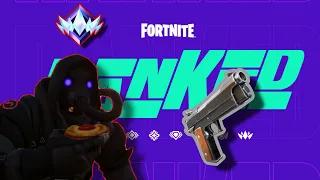 Using a pistol to reach unreal in FORTNITE