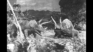 The Lost World [1925] - Triceratops Screen Time