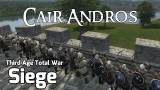 Third Age Total War Online Battle #9 - (1v1 Siege) - Siege of Cair Andros