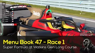 How to Get the Stamp Menu Book 47, Super Formula at Watkins Glen, New 1.32 update. #granturismo