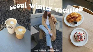 My WINTER vacation in seoul, korea 2023 | no brand burger, solo dates, meeting friends 🇰🇷