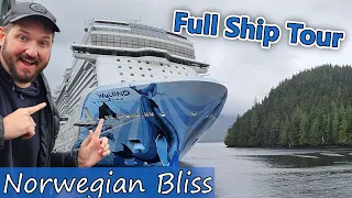 Full Ship Tour of the Norwegian Bliss ||  2023 Alaska Cruise Norwegian Bliss