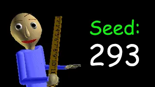 Baldi's Basics Plus - Seed 293 (V0.3.8)