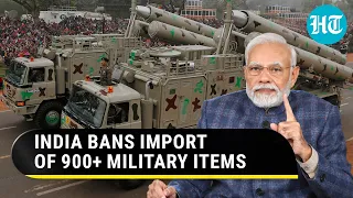 Indian forces won't buy these nearly 1000 military items from abroad. Here is why