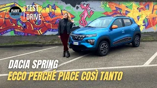 Dacia Spring elettrica: perché piace così tanto?