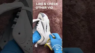 How to clean White Dior B22 sneakers? #howtocleansneakers #asmrcleaning #asmr #shorts #cleaningshoes