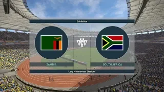 PES 2019 | Zambia vs South Africa - International Friendly | 07 September 2019 | Full Gameplay HD