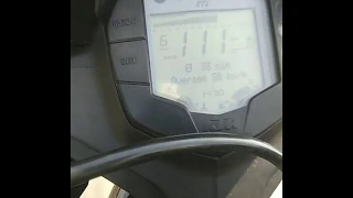 KTM RC200 TOP SPEED